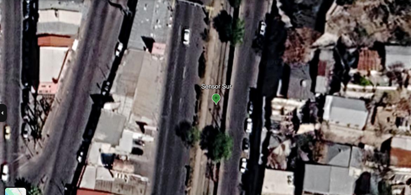 Detección ferroviaria Sur